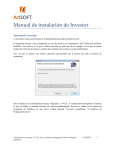 Manual de instalacin de Investor