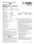 Detector de humo en conductos D2E