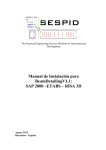 Manual de Instalación para BeamDetailingV1.1: SAP