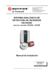 Manual de instalación SISTEMA ANALÓGICO DE DETECCIÓN DE