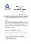 CIRCULAR DE ASESORAMIENTO