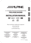 INSTALLATION MANUAL