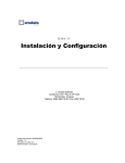 Instalación y Configuración