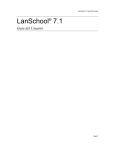 LanSchool® 7.1 - Amazon Web Services