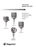 SP54-610 Model TD1-TD2 Instruction Manual (Spanish)