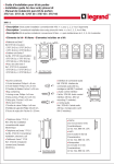 Guide d`installation pour kit de portier Installation guide for door