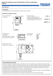 Manual de instalación para kit videoportero 2 hilos no