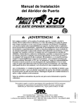 instrucciones de seguridad - Automatic Gate Openers by Mighty Mule
