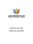 MANUAL DE INSTALACIÓN - Led Neon Flex Argentina