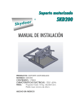 SKD200 MANUAL DE INSTALACIÓN