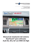 Manual de instalación del sistema NaviTouch