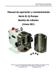 Manual de operación y mantenimiento Serie ZL Q