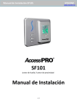 Manual de Instalación SF101