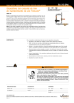 Dispositivos del conjunto de trim de mantenimiento de