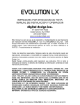 EVOLUTION LX Spanish