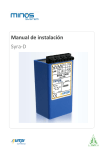 Manual de instalación Syra-D