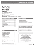 TP-P-605 - Vive Comfort