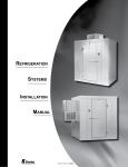 manual de instalación del sistema de refrigeración