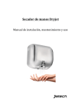 Secador de manos Dryjet