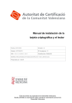 Manual de instalaci&oacute;n de la tarjeta criptogr&aacute;fica y el lector