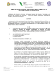 Convocatoria Fomento Vocaciones en Veracruz