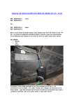 MANUAL DE INSTALACIN DE FAROS DE XENON EN UN A4 B6