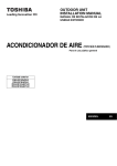 ACONDICIONADOR DE AIRE (TIPO M&Uacute;LTI