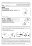 Instrucciones receptor Nice SMX2