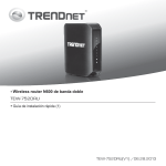 TEW-752DRU • Wireless router N600 de banda doble