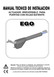 Manual instalaci&oacute;n EGO