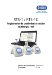 RTS-1 RTS-1C - Manual de funcionamiento