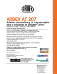 ARDEX AF 207&trade; - ARDEX Americas