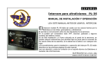 Intercom para ultralivianos PL-3S