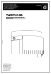 Manual MARATHON DC - Automatismos Pujol