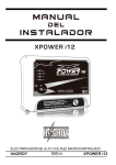 Manual de Instalación XPOWER i12
