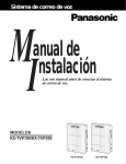 MANUAL DE INSTALACION KX-TVP100 KX-TVP200