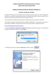 Manual de Instalaci&oacute;n del Printfil 5.8