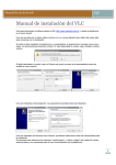 Manual de instalación del VLC