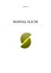 MANUAL SLIC3R