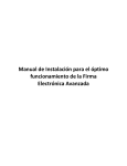 Manual de instalaci&oacute;n de requerimientos de el componente de