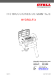INSTRUCCIONES DE MONTAJE