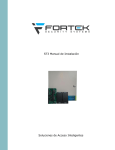 ST3 - Manual de Instalaci&oacute;n - Fortek Security Systems Toronto