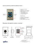 MANUAL DE INSTALACI&Oacute;N PULSADOR NO