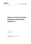 Manual de Instalaci&oacute;n del Servidor de Mensajer&iacute;a MoviStar 1.2