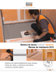 Sistema de ducha Schluter®-Systems Manual de instalación 2015