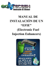 Manual de instalación Efie