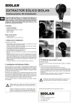 EXTRACTOR E&Oacute;LICO BIOLAN