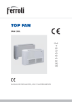 TOP FAN Manual de Instalación