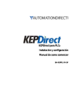 KEPDirect para PLCs Instalación y configuración