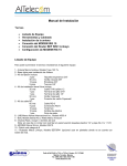Manual de instalacion